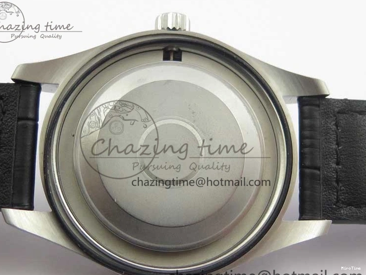 MIROTIME 0723 Affordable Mark XVII IW326501 FKF 1:1 Best Edition Black Dial on Black Leather Strap 7131